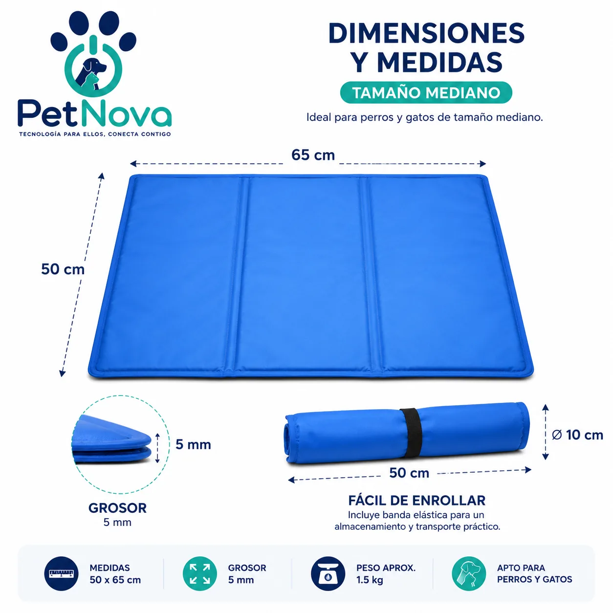 Cama Refrigerante para Mascotas