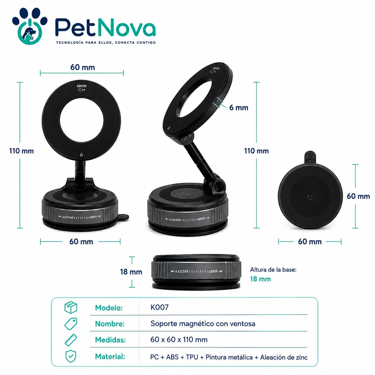 Soporte Magnético Premium para Celular