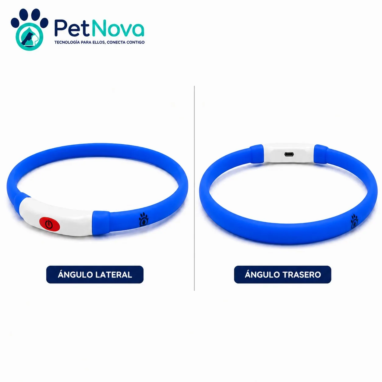 Colla Led Luminoso para Mascotas