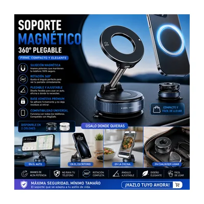 Soporte Magnético Premium para Celular